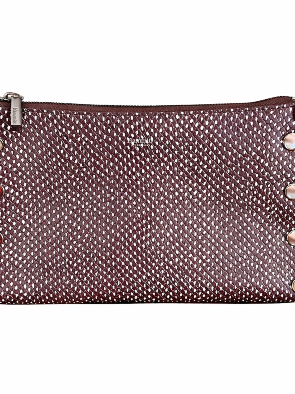 HAMMITT NATHAN - CONVERTIBLE CROSSBODY/CLUTCH EXPRESSO RESERVE WITH GUNMETAL